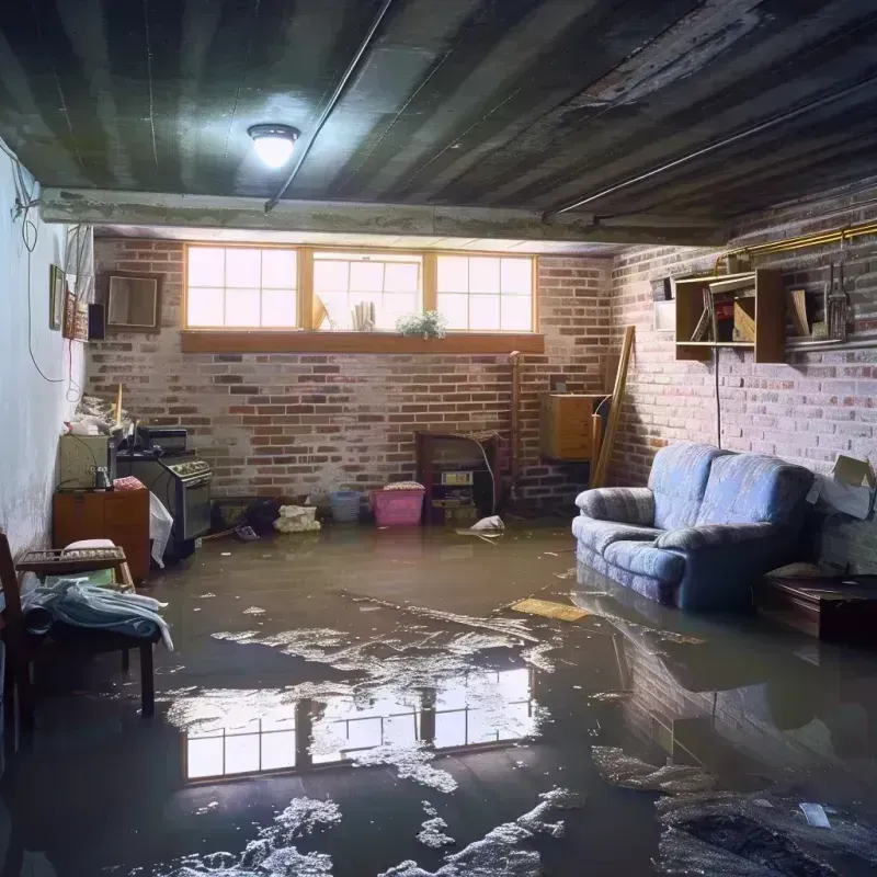 Flooded Basement Cleanup in Franklin, MA